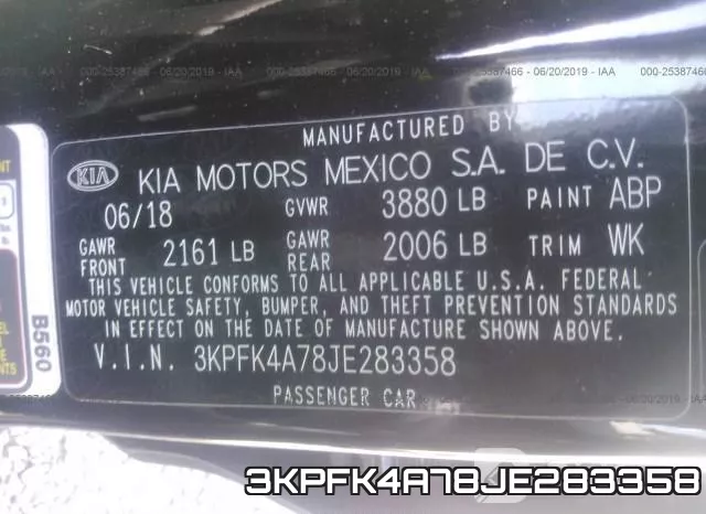 3KPFK4A78JE283358 фото 10