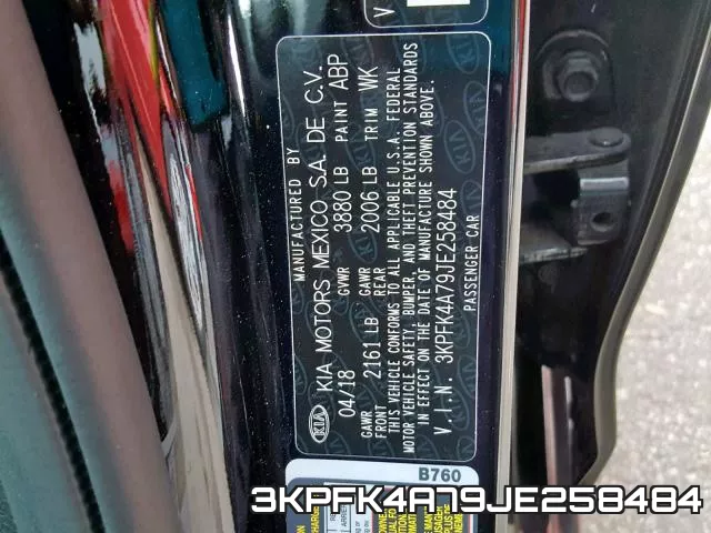 3KPFK4A79JE258484 фото 2