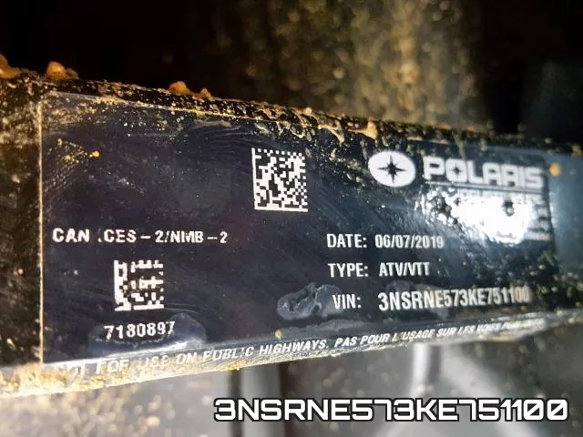 3NSRNE573KE751100 фото 2