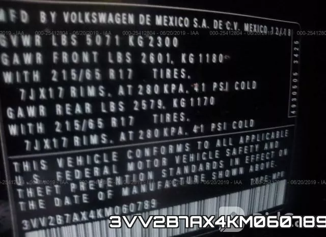3VV2B7AX4KM060789 фото 10