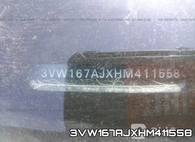 3VW167AJXHM411558 фото 10