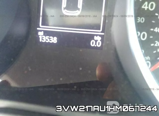 3VW217AU1HM067244 фото 8