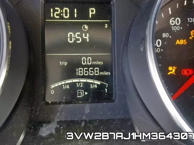 3VW2B7AJ1HM364307 фото 9