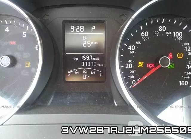 3VW2B7AJ2HM256505 фото 8