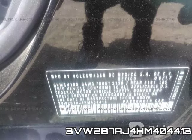 3VW2B7AJ4HM404413 фото 10