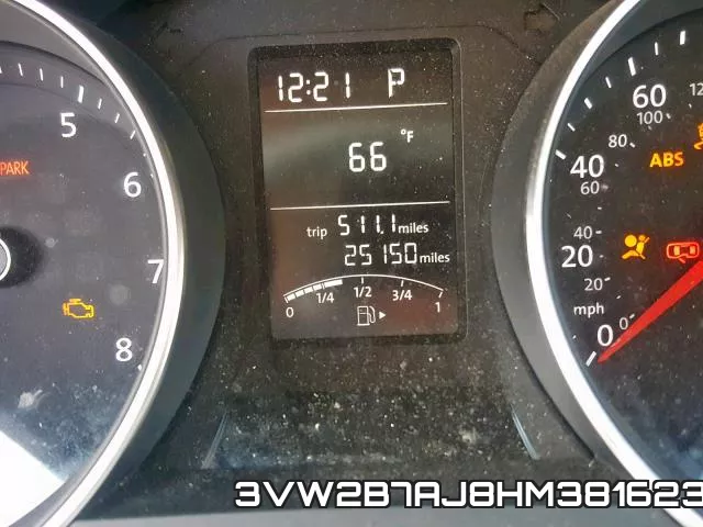 3VW2B7AJ8HM381623 фото 9