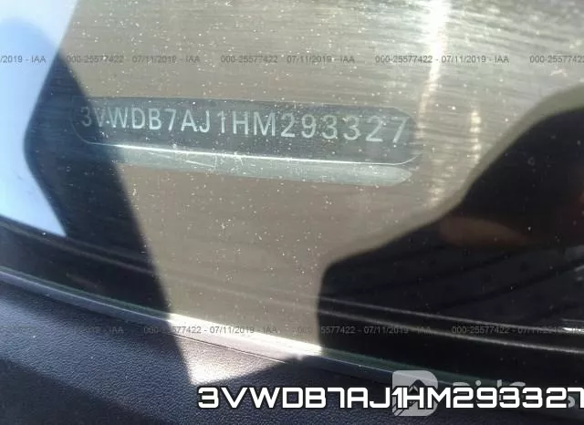 3VWDB7AJ1HM293327 фото 10