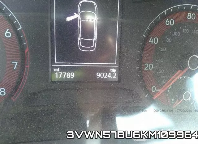 3VWN57BU6KM109964 фото 8