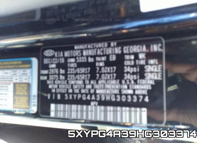 5XYPG4A39HG303374 фото 10