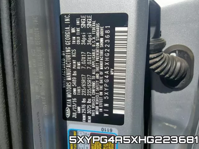 5XYPG4A5XHG223681 фото 2