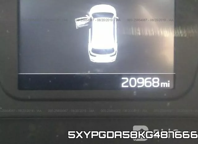 5XYPGDA58KG487666 фото 8