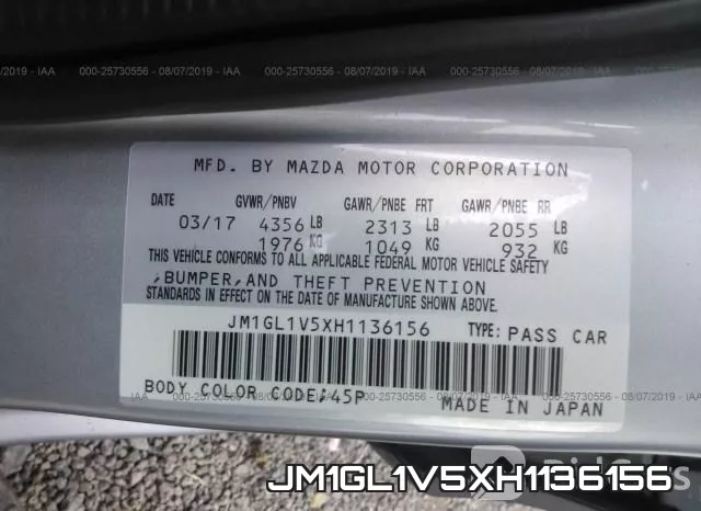 JM1GL1V5XH1136156 фото 10