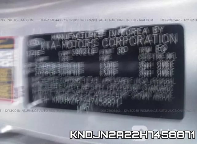 KNDJN2A22H7458871 фото 10