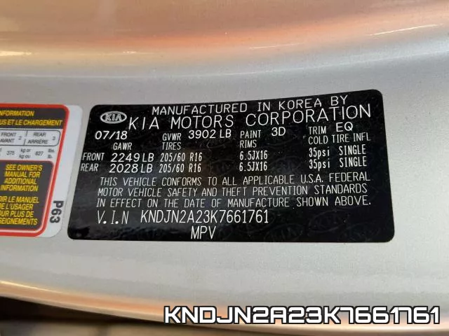 KNDJN2A23K7661761 фото 2