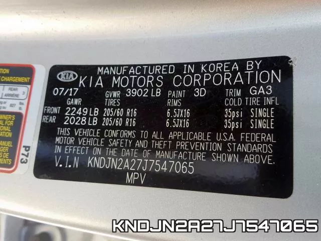 KNDJN2A27J7547065 фото 2