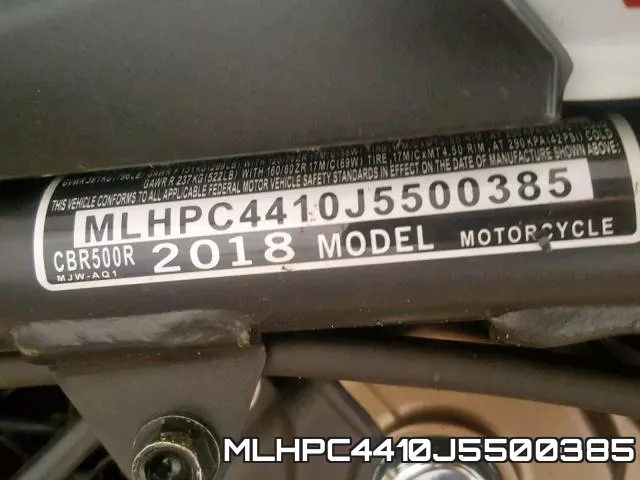 MLHPC4410J5500385 фото 2
