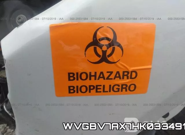 WVGBV7AX7HK033491 фото 9