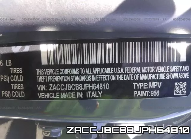 ZACCJBCB8JPH64810 фото 10