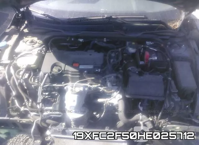 19XFC2F50HE025712 фото 2