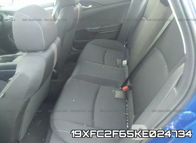 19XFC2F65KE024734 фото 9
