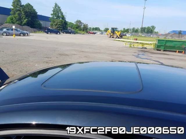 19XFC2F80JE000650 фото 9