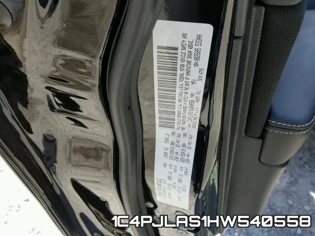 1C4PJLAS1HW540558 фото 2