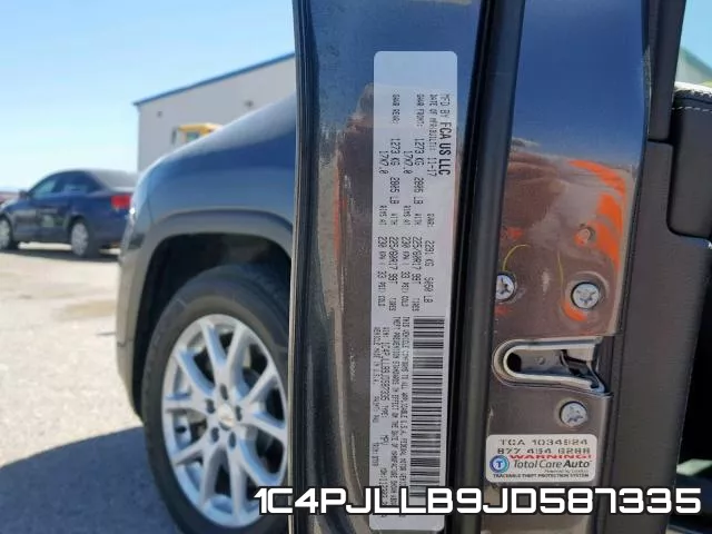1C4PJLLB9JD587335 фото 2