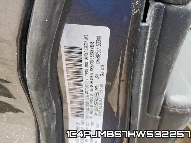 1C4PJMBS7HW532257 фото 2
