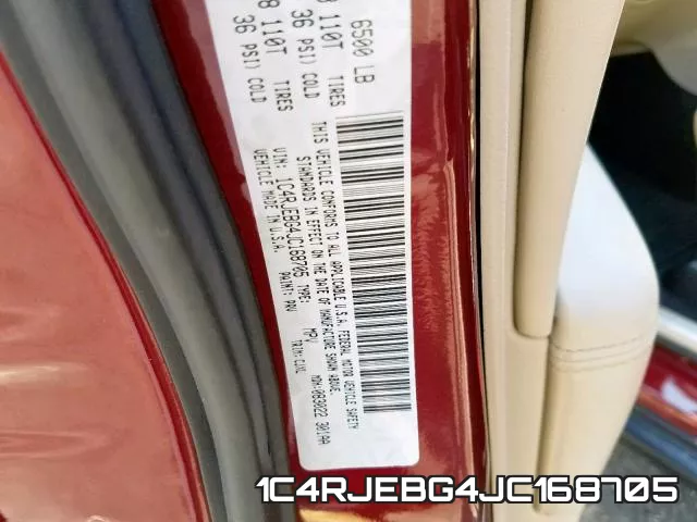 1C4RJEBG4JC168705 фото 2