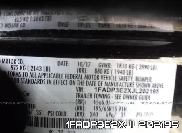 1FADP3E2XJL202195 фото 10