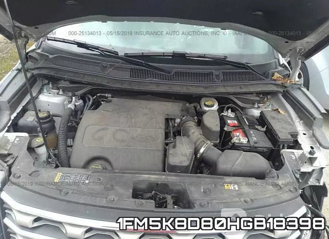 1FM5K8D80HGB18398 фото 2