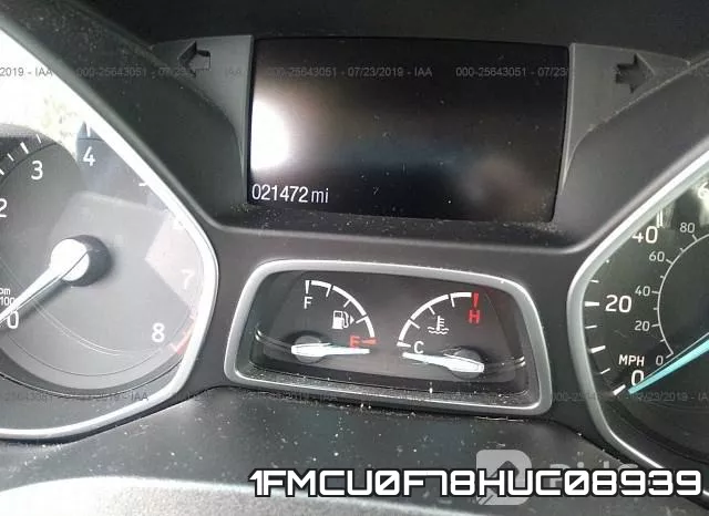 1FMCU0F78HUC08939 фото 8