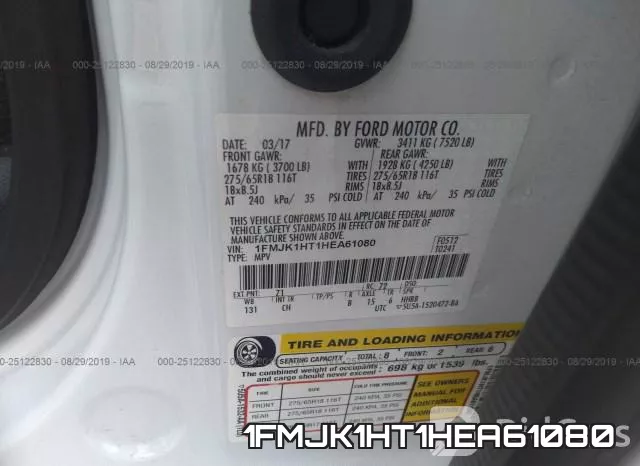 1FMJK1HT1HEA61080 фото 10