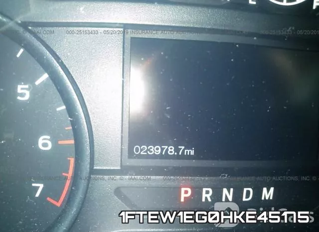 1FTEW1EG0HKE45175 фото 8