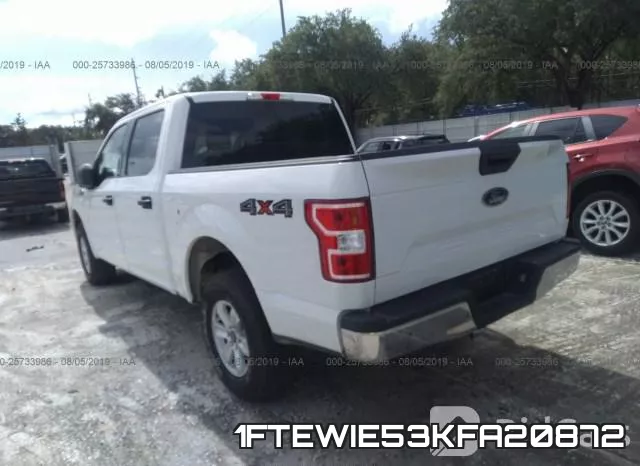 1FTEWIE53KFA20872 фото 4