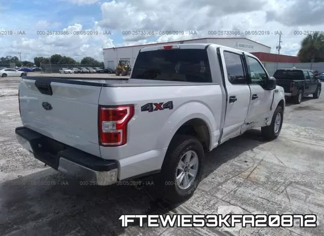 1FTEWIE53KFA20872 фото 5
