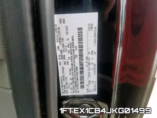 1FTEX1CB4JKG01499 фото 2