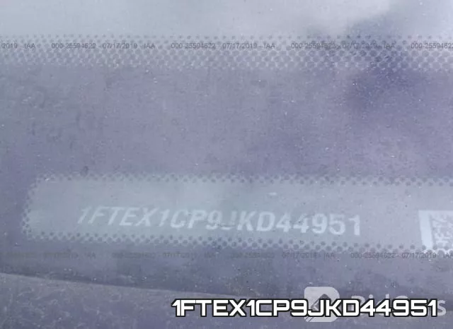 1FTEX1CP9JKD44951 фото 10