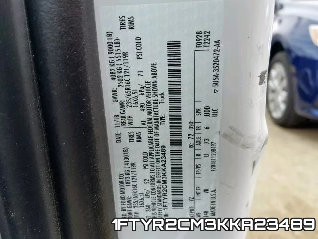 1FTYR2CM3KKA23489 фото 2