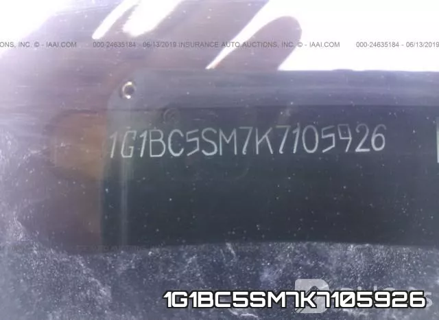 1G1BC5SM7K7105926 фото 10