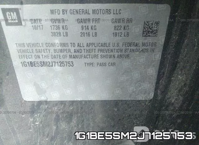 1G1BE5SM2J7125753 фото 10