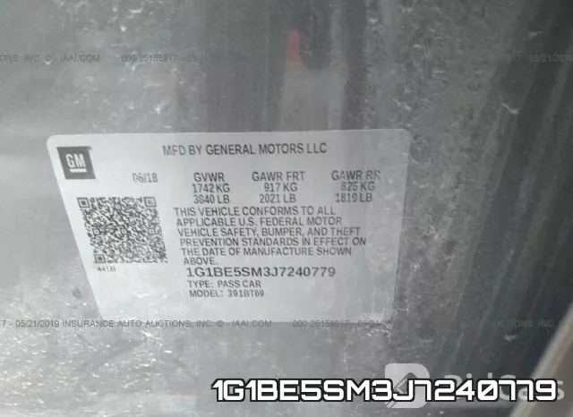1G1BE5SM3J7240779 фото 10
