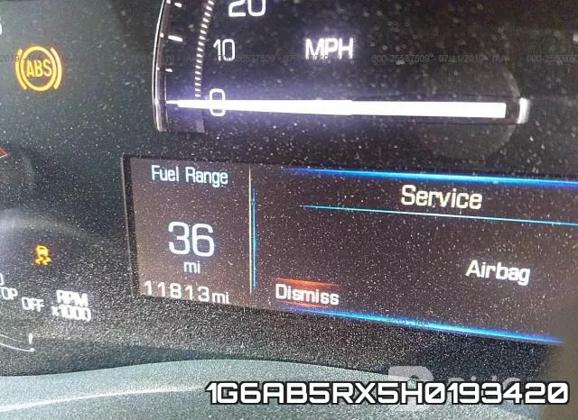 1G6AB5RX5H0193420 фото 8