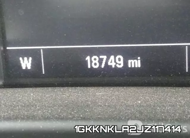 1GKKNKLA2JZ117414 фото 8