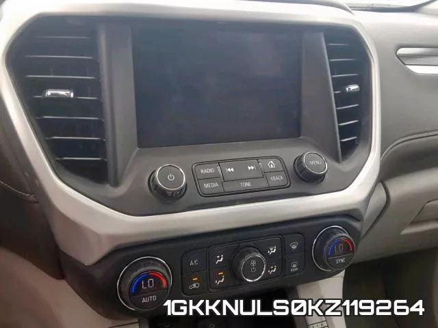 1GKKNULS0KZ119264 фото 10