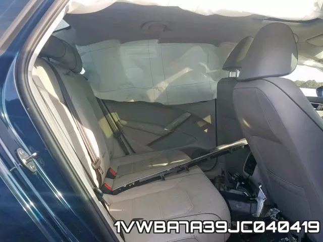 1VWBA7A39JC040419 фото 7