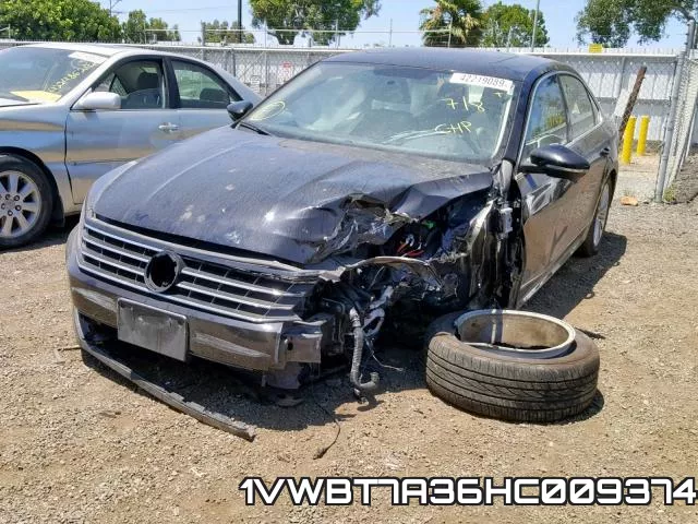 1VWBT7A36HC009374 фото 3