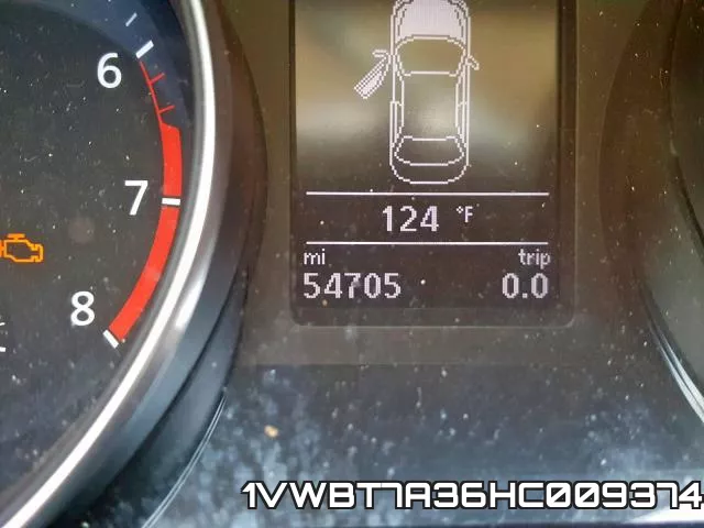 1VWBT7A36HC009374 фото 9