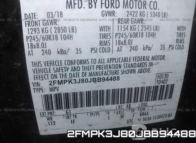 2FMPK3J80JBB94488 фото 10