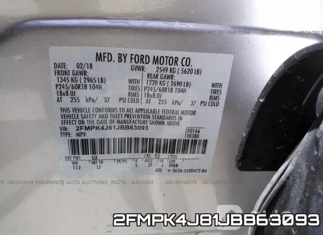 2FMPK4J81JBB63093 фото 10
